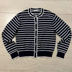 【美品】PLST/プラステ UVカットレーヨンブレンドクルーネックカーディガンのサムネイル