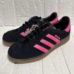 adidas MÜNCHEN IV スニーカー 235サイズ ブラック/ピンク