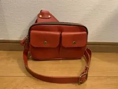 HERZ | ヘルツ チェストバッグ ショルダーバッグ レッド