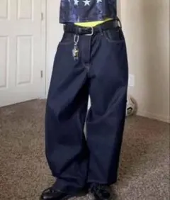 【完売品】GAP スーパーバギーデニム　ダークリンス　W32L30