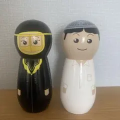 木製アラビア人形セット（QATAR PAVILION）
