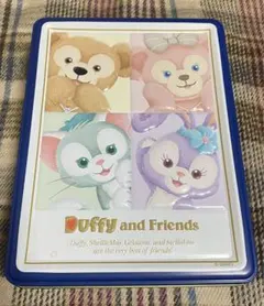 ダッフィーフレンズ　お菓子缶