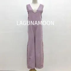 LAGUNAMOON ラグナムーン Vネック サイドレース オールインワン
