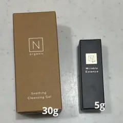 エヌオーガニック クレンジングジェル 30g & リンクルパックエッセンス 5g