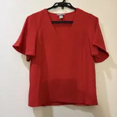 H&M Vネック フレアスリーブ ブラウス XSのサムネイル
