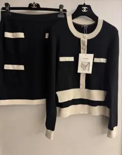 CHANEL長袖セーター サイズ34 M レディース - P64326 - メルカリ