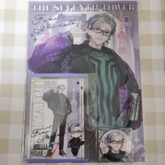 不破湊 にじさんじ 全国7大タワー ポストカード 缶バッジ クリアファイル