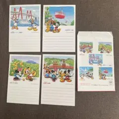 ディズニーキャラクター絵入りハガキ