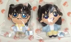名探偵コナン　ぬいぐるみマスコット　コナン　蘭