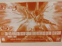 【新品未組立】HG デスティニーガンダム(ハイネ専用機) クリアカラー　ガンプラのサムネイル