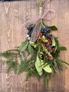 ナチュラルスワッグ クリスマススワッグ ミニスワッグ