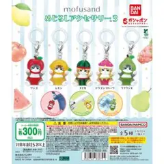 【新品/未使用】モフサンドmofusand めじるしアクセサリー３ 全5種コンプ