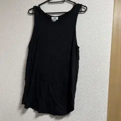 OLD NAVY オールドネイビー タンクトップ 黒 L ノースリーブ 古着のサムネイル