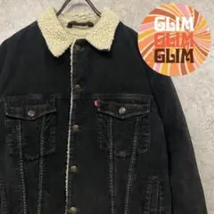 ユーロ古着◆ヴィンテージ リーバイスコーデュロイ ブラック デニムジャケット