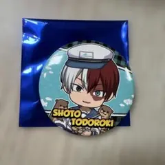 轟焦凍　缶バッジ　ミニキャラ　ヒロアカ　シーパラ　コラボ