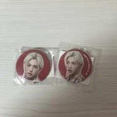 フィリックス缶バッチ2個セット