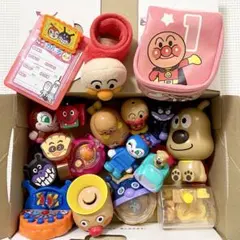 20個　アンパンマン　おもちゃ　まとめうり　ガチャガチャ　キーホルダー　ソフビ