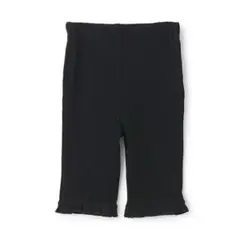 新品プティマイン 【接触冷感】7分丈タックフリルパンツ 110