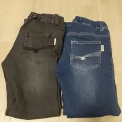 キッズ Right-onデニム２枚☆130cm