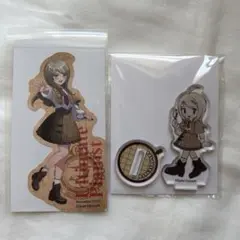 ダンガンロンパ 赤松楓 ダイカットステッカー ミニアクリルスタンド