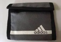 adidas 二つ折り財布 マジックテープ式万博ユニバーサルバッチ付きのサムネイル