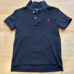 Polo Ralph Lauren 黒ポロシャツ 3/3T 100