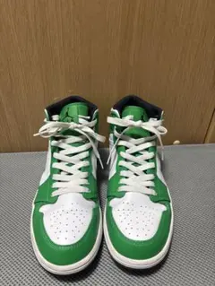 NIKE AIR JORDAN 1 MID Green White