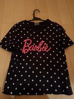 Barbie ドット柄 半袖 Tシャツ ネイビーのサムネイル