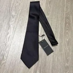 新品　アルマーニ　シルク　ネクタイ　黒