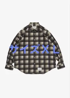 OVY Ombre Check Shirt Jacket white×black - メルカリ