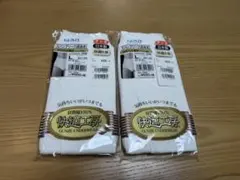 GUNZE 快適工房 ホワイト下着 2枚セット　スパンブリーフ　前あき