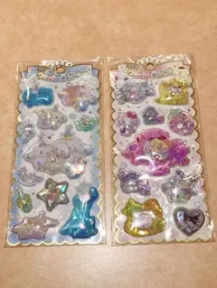 キラキラウォーターインシール サンリオキャラクターズ ボンボンドロップシール