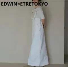 EDWIN×ETRETOKYO COREデニムハイライズサススカート Mサイズ