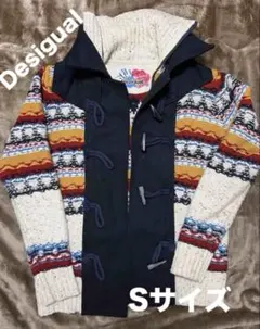 【desigual⠀デシグアル　ニットカーディガン　アウター】