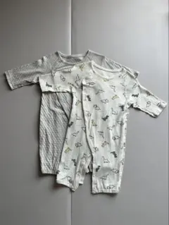 petit main オーガニック2wayオール 2枚組