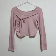 韓国 ファッション トップス ピンク