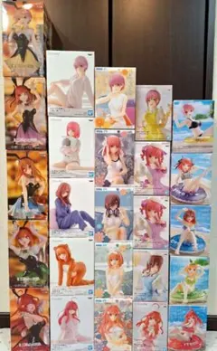 五等分の花嫁　フィギュア　まとめ売り