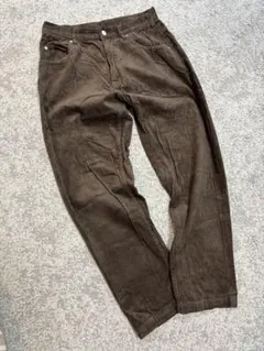 メンズ　ベイクルーズ　INHERIT インヘリット コーディロイ　ブラウン　M