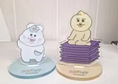 んぽちゃむ きみまろ ミニアクリルスタンド 2個セットのサムネイル