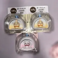 【新品未開封】エニマイくじ　ちいかわオーナメント 3点セット 冬デザイン