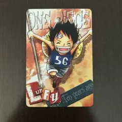 ワンピースカード　ルフィ　幼少期