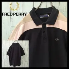 【激レア】フレッドペリー ワンポイント刺繍 FRED PERRY 半袖ポロシャツ