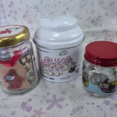 未使用。リトルミィ瓶入り缶入り 付箋 メモ帳　3個セット　ムーミン