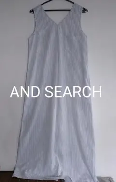 AND SEARCH レディース ロングワンピース