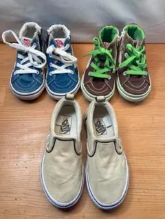 VANS KIDS スニーカー 3足まとめて 16~18cm