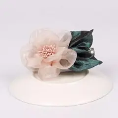 【新品】花バレッタ　ヘア飾り　2点セット　可愛い