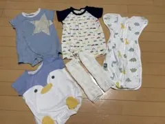 値下げ！　ロンパース・カバーオール等 5点セット 60-70cm