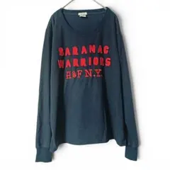 Abercrombie＆Fitch メンズ　長袖　コットン　古着　ネイビーのサムネイル
