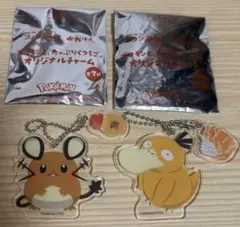 ポケモン⭐︎コメダ珈琲店⭐︎オリジナルチャーム⭐︎デデンネ⭐︎コダック