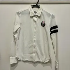 ジャックバニー ゴルフ 長袖ポロシャツ 白 レディース 美品